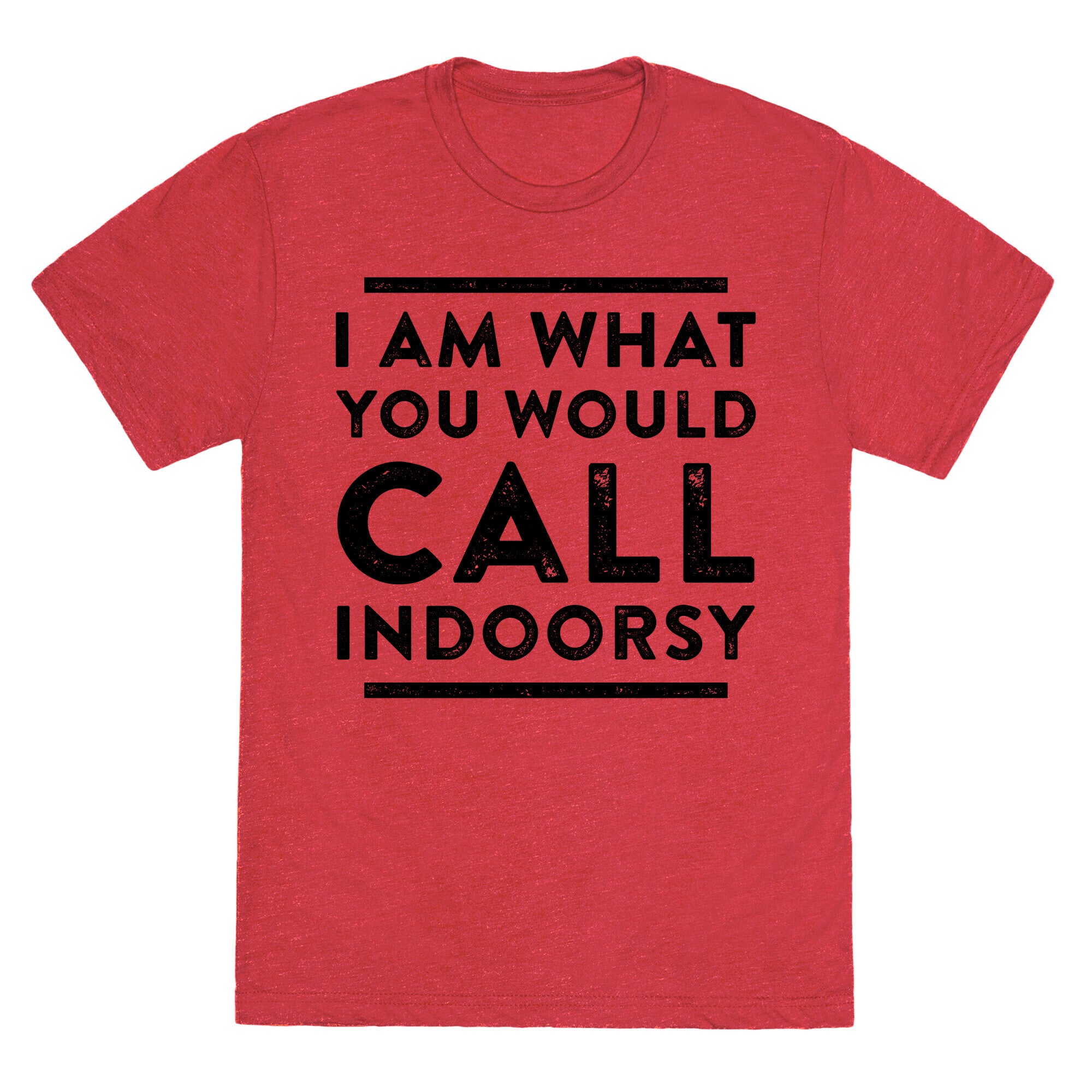 I Am What You Would Call Indoorsy Unisex Triblend Tee