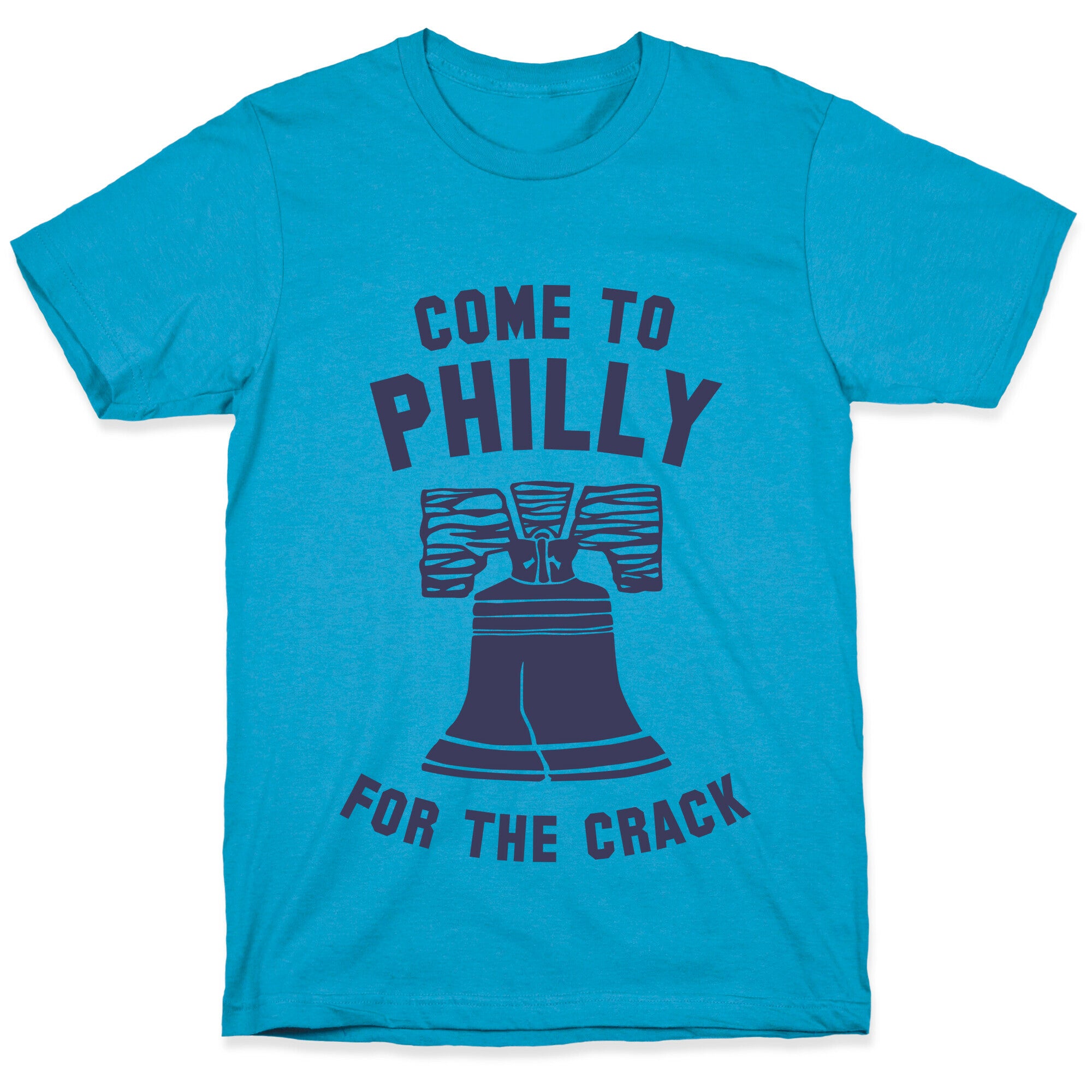 Come to Philly for the Crack Unisex Triblend Tee
