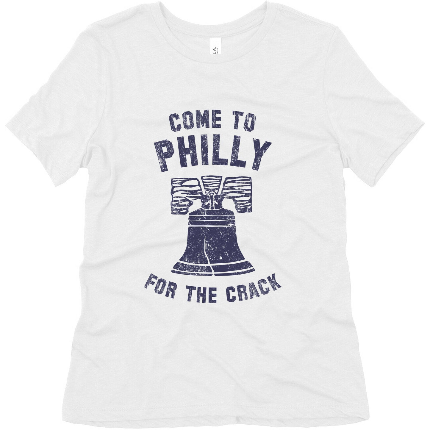 Come to Philly for the Crack (Vintage) Women's Triblend Tee