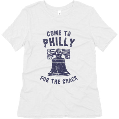 Come to Philly for the Crack (Vintage) Women's Triblend Tee