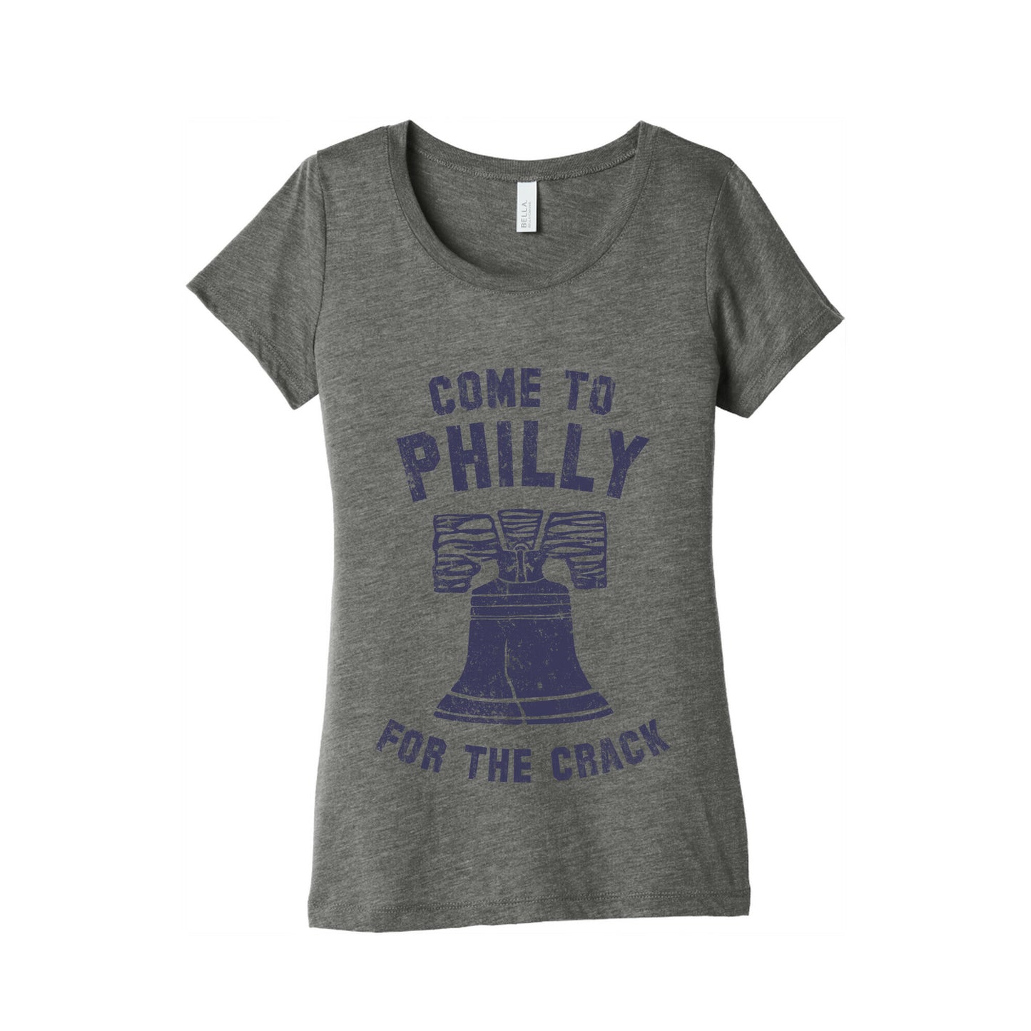 Come to Philly for the Crack (Vintage) Women's Triblend Tee