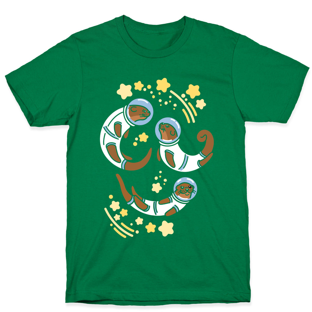 Otters In Space T-Shirt