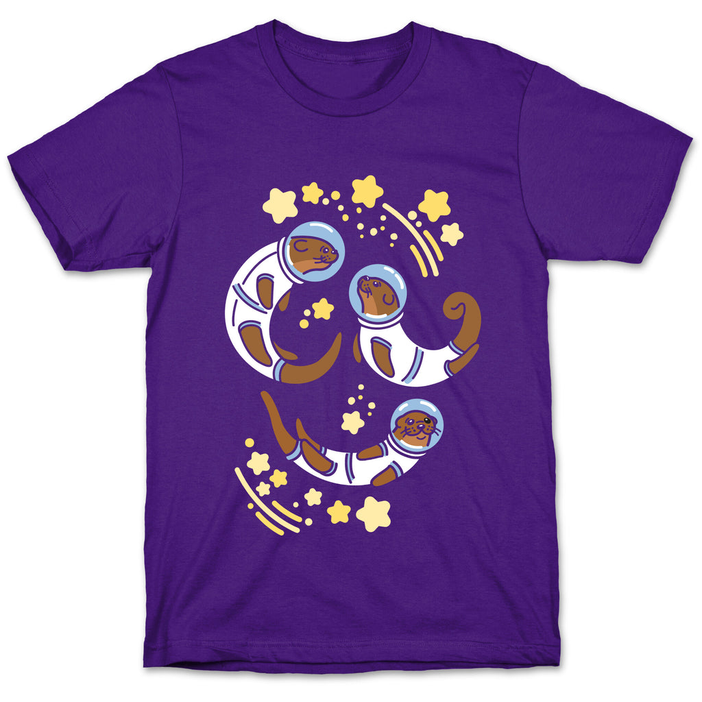 Otters In Space T-Shirt
