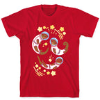 Otters In Space T-Shirt