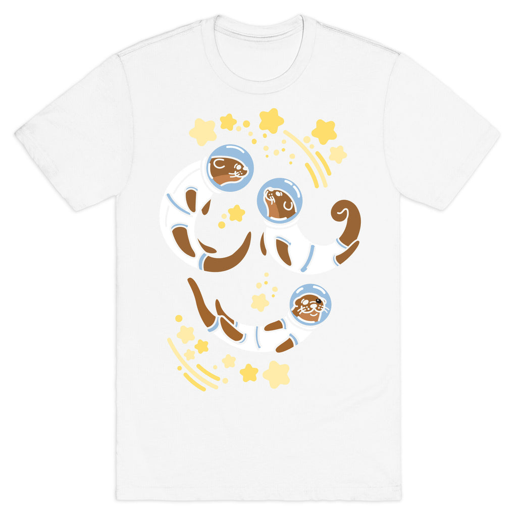 Otters In Space T-Shirt