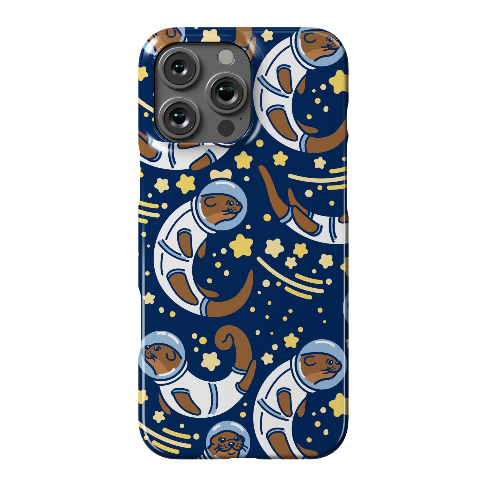 Otters In Space Phone Case