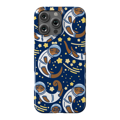 Otters In Space Phone Case