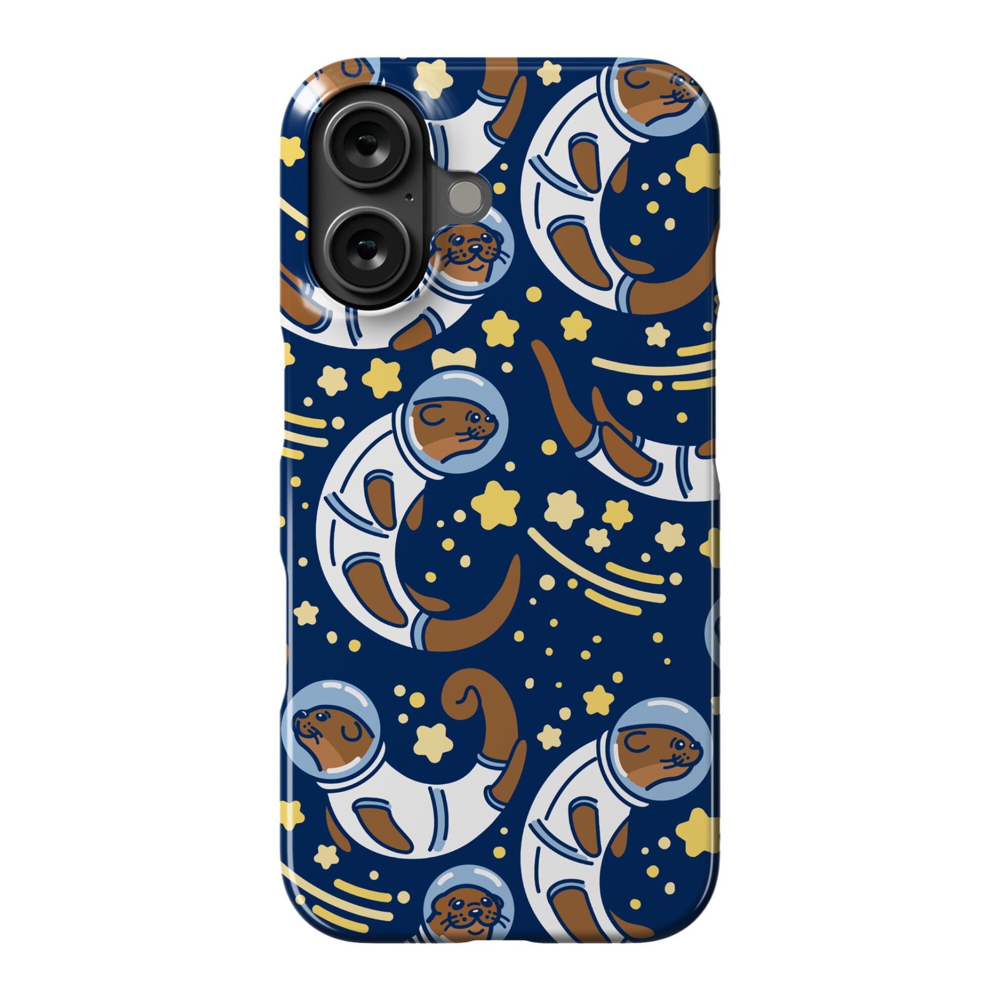 Otters In Space Phone Case