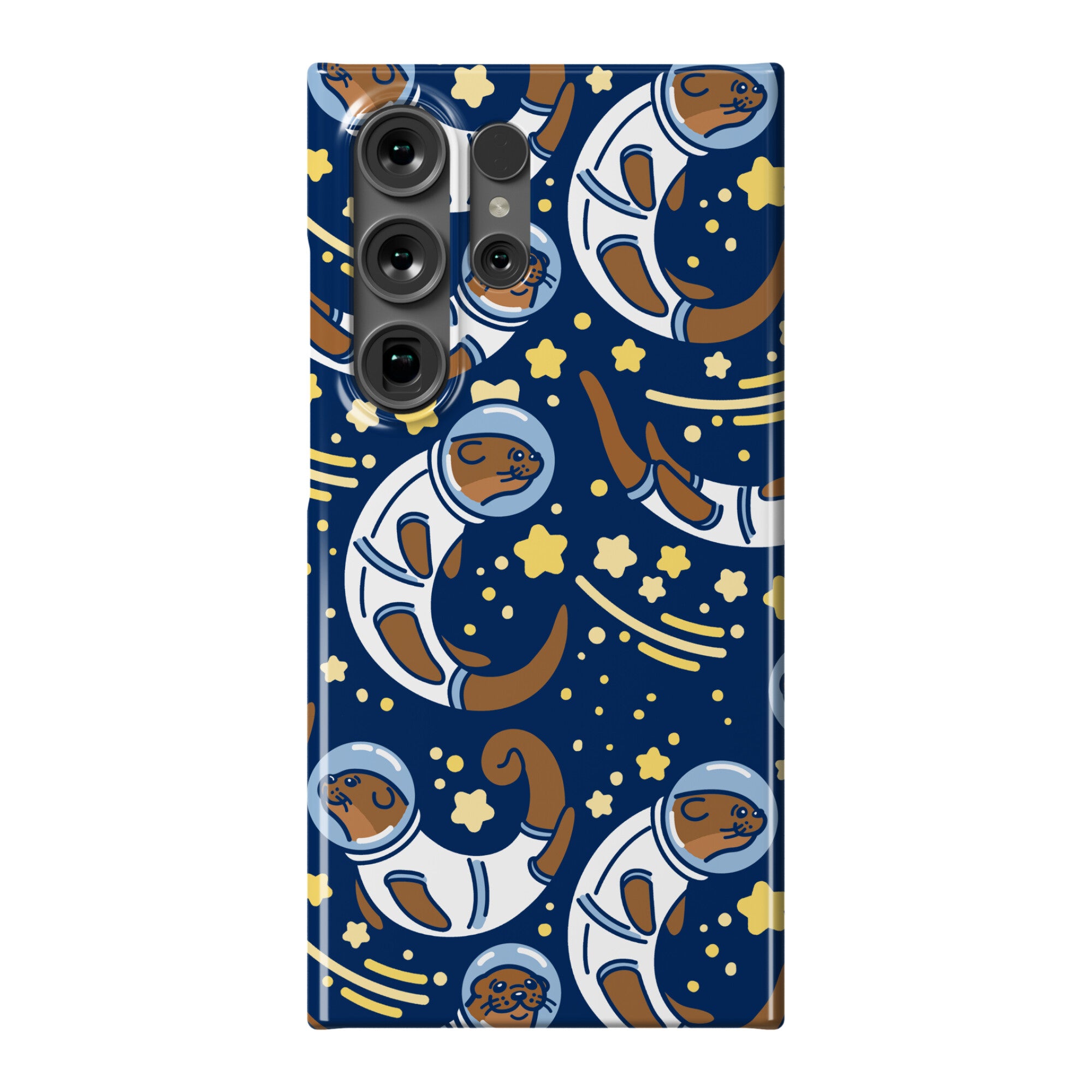 Otters In Space Phone Case