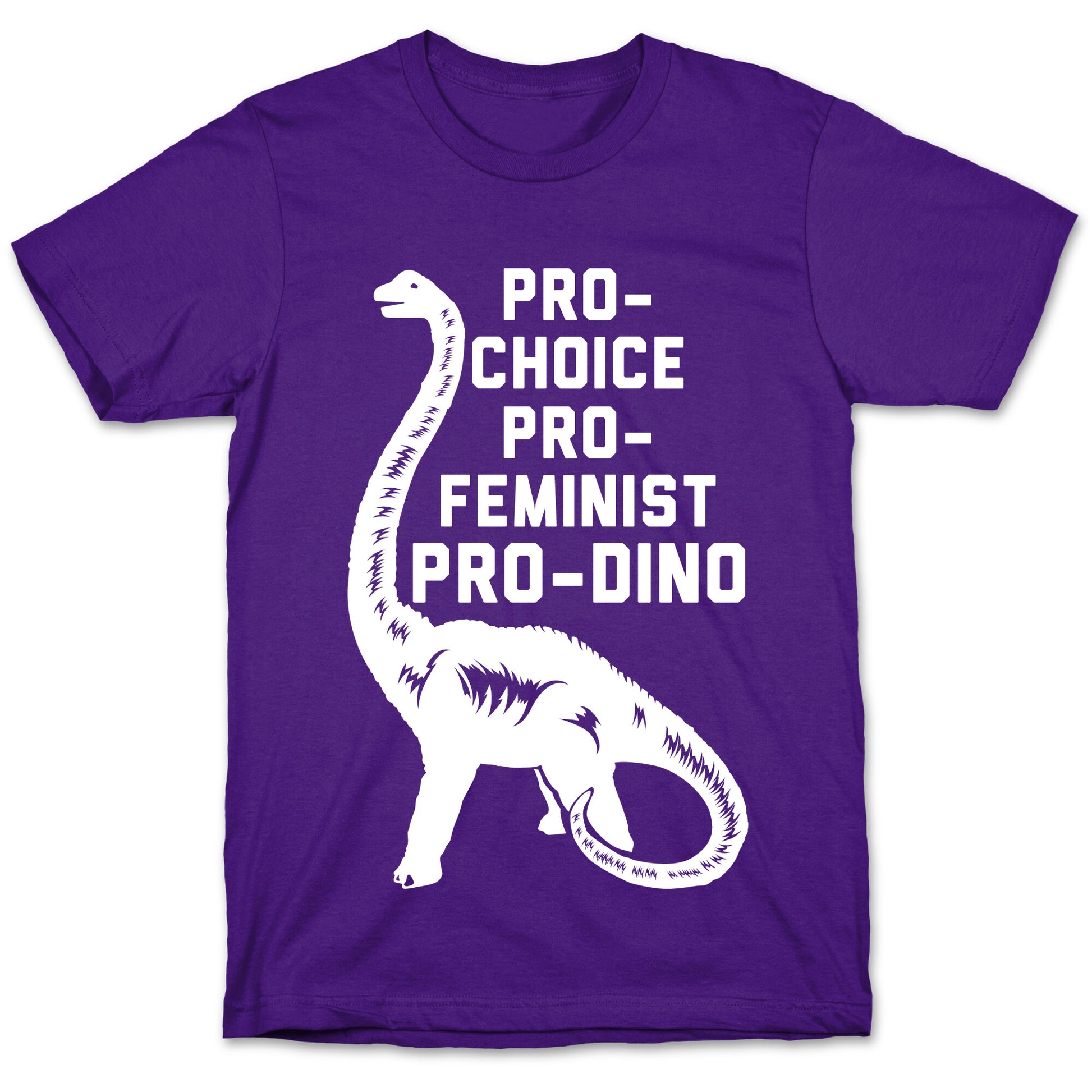 Pro-Choice Pro-Feminist Pro-Dino T-Shirt