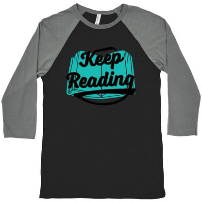 Keep Reading Baseball Tee