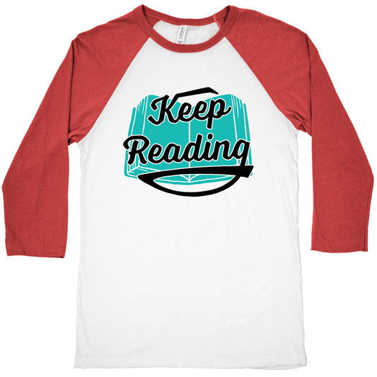 Keep Reading Baseball Tee