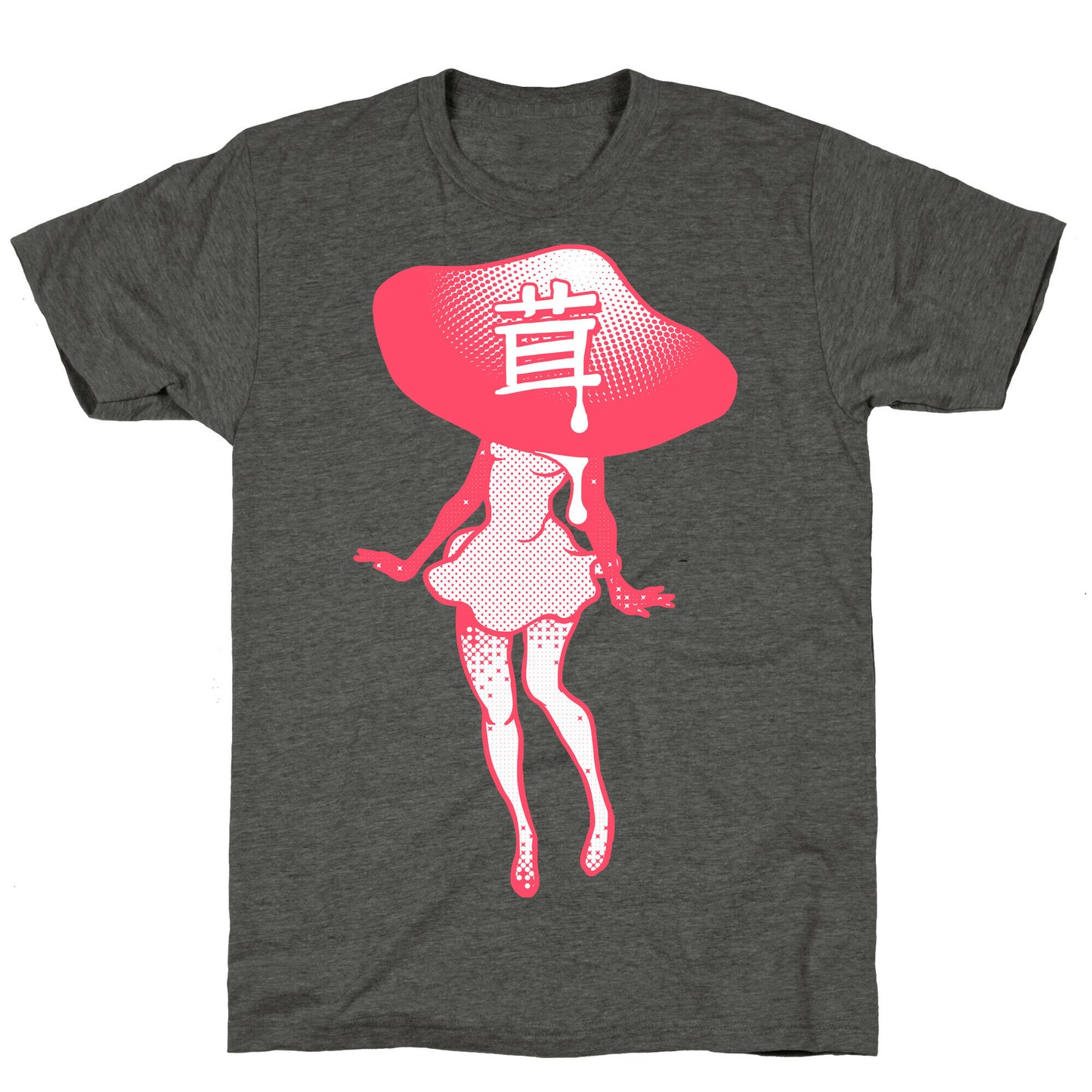 Mushroom Girl Unisex Triblend Tee