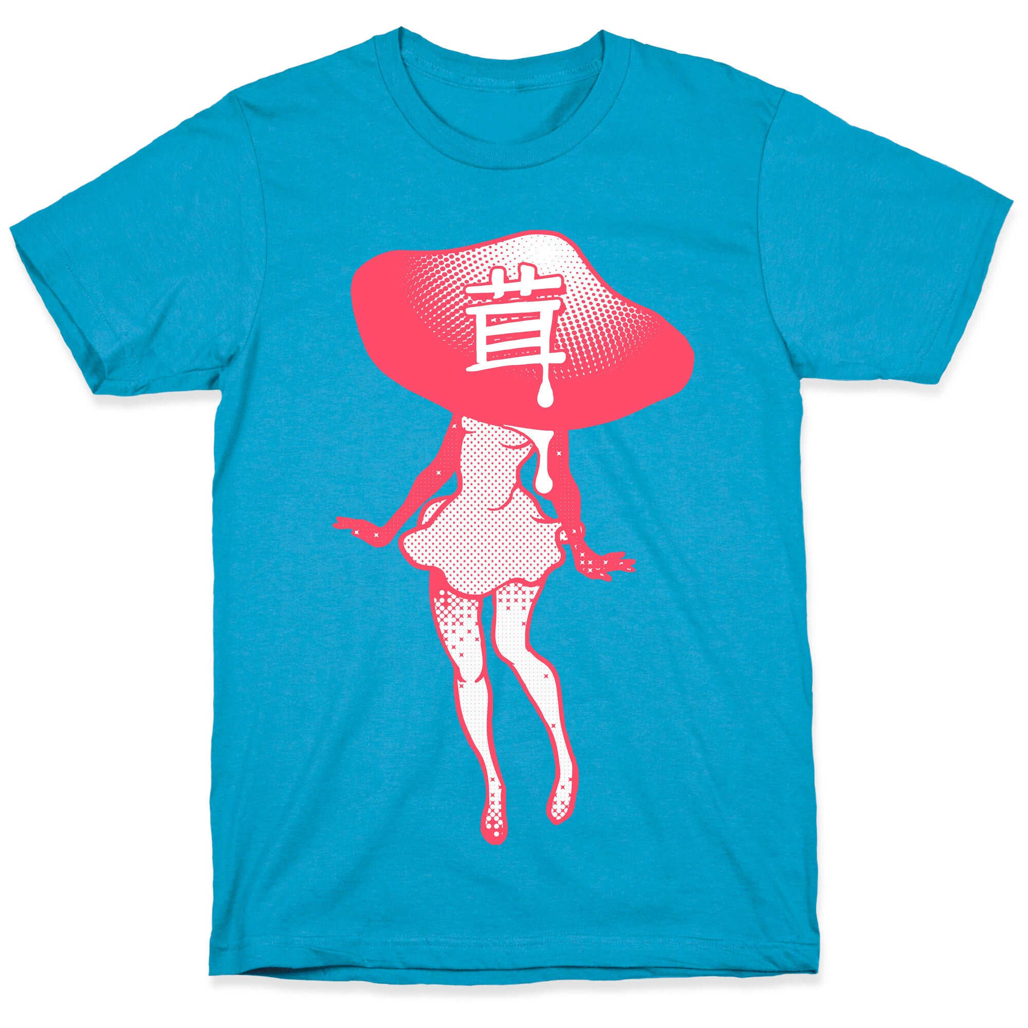 Mushroom Girl Unisex Triblend Tee
