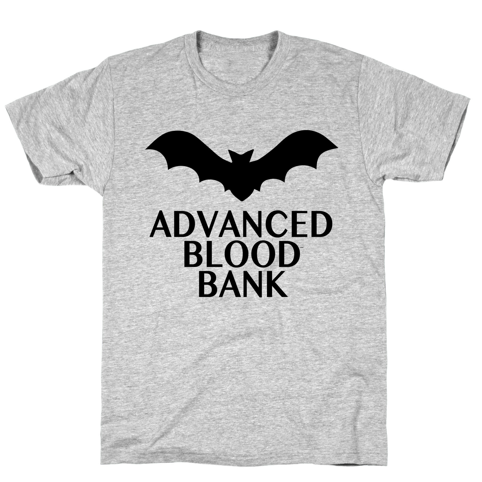 Vampire Advanced Blood Bank T-Shirt