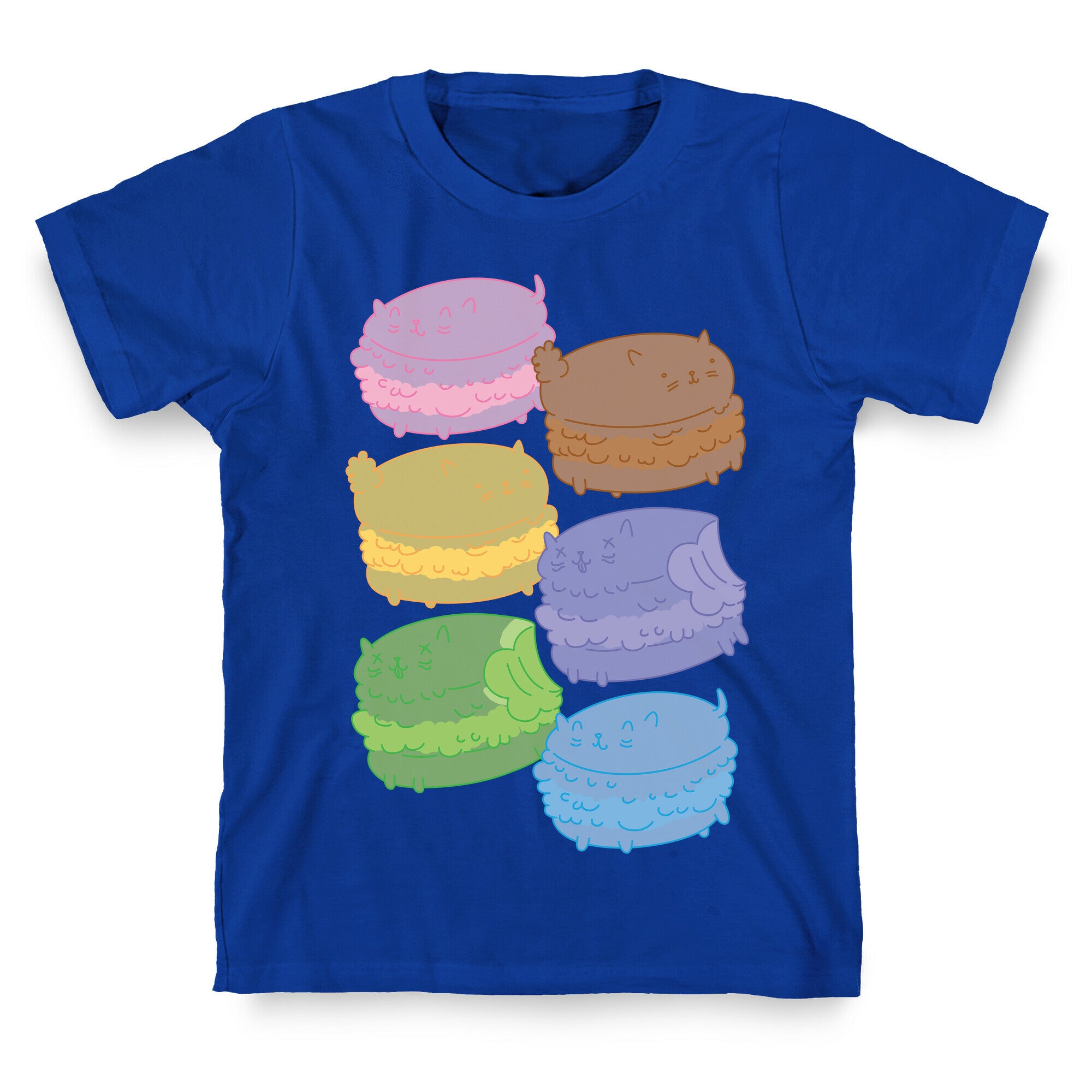 Cat Macarons T-Shirt