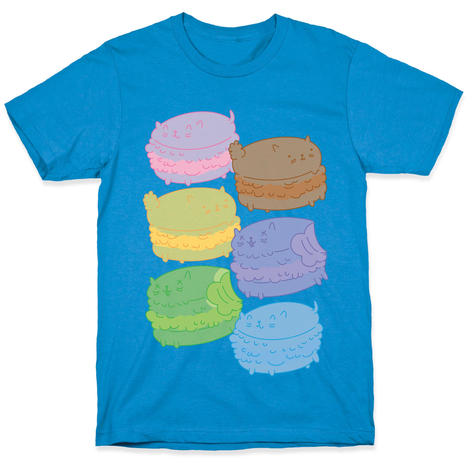 Cat Macarons T-Shirt