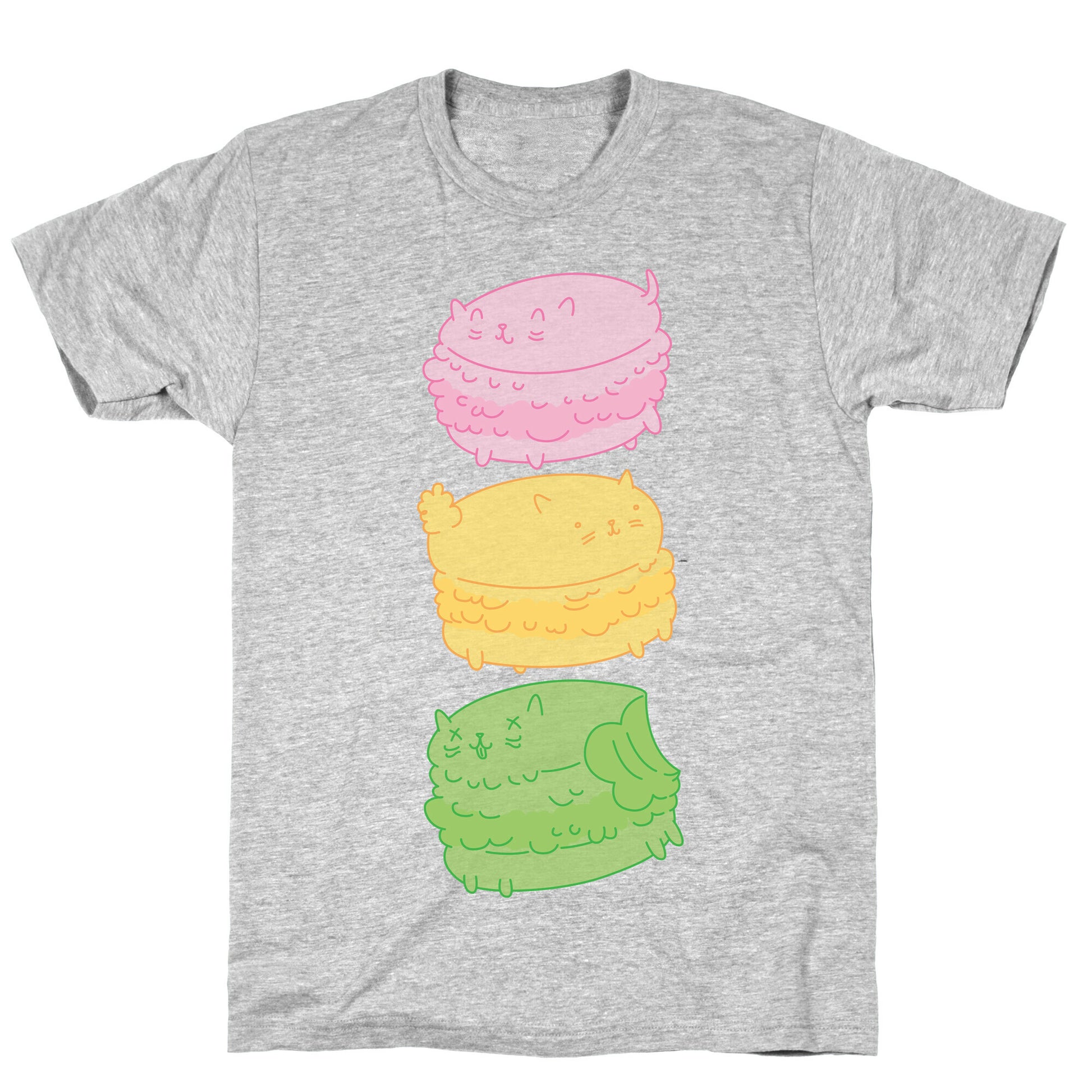 Cat Macarons T-Shirt