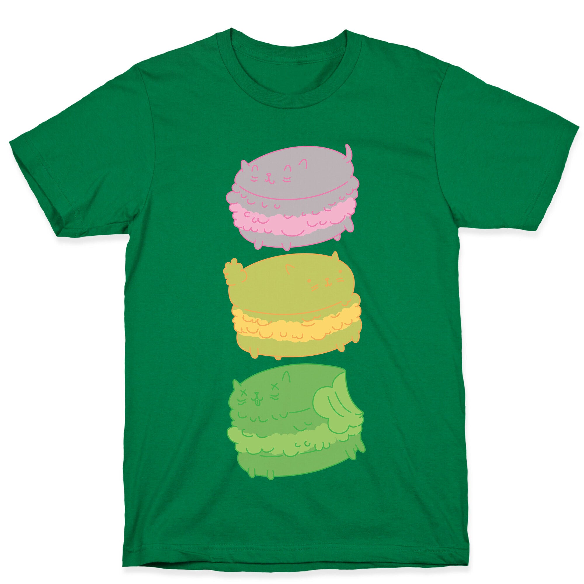 Cat Macarons T-Shirt