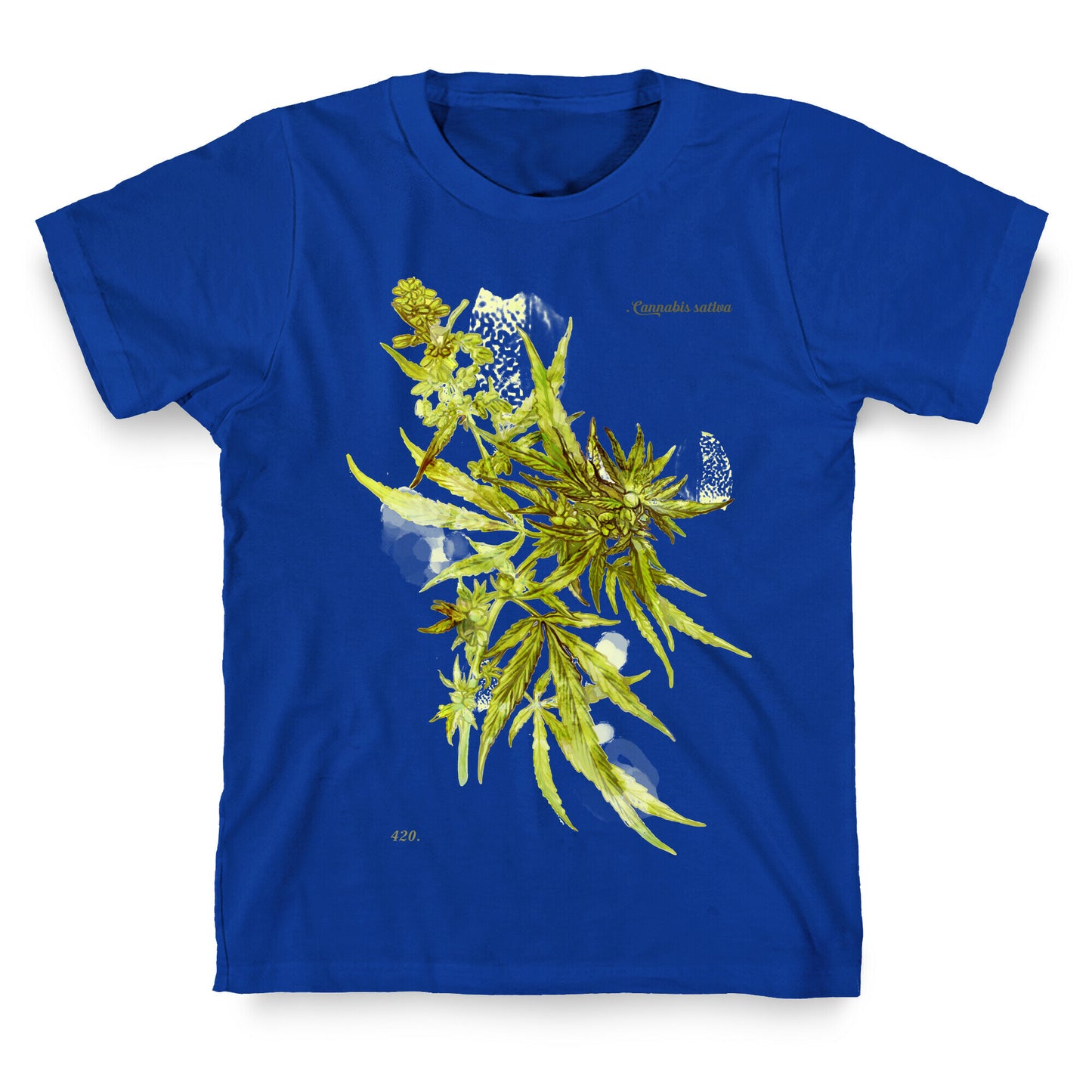 Cannabis Botanical Illustration T-Shirt