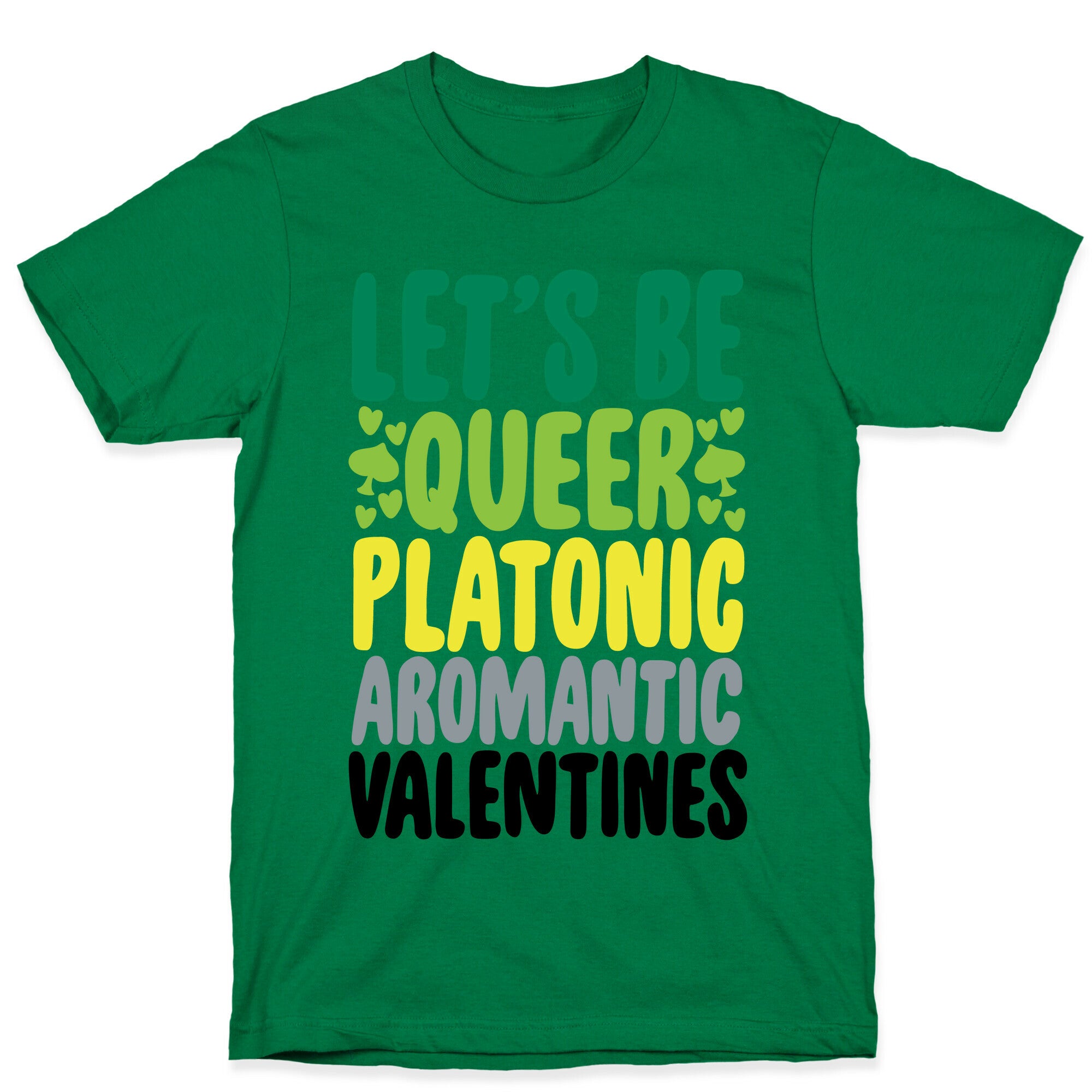 Queerplatonic Aromantic Valentine T-Shirt