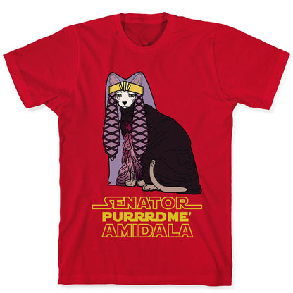 Senator Purrrdme Amidala T-Shirt