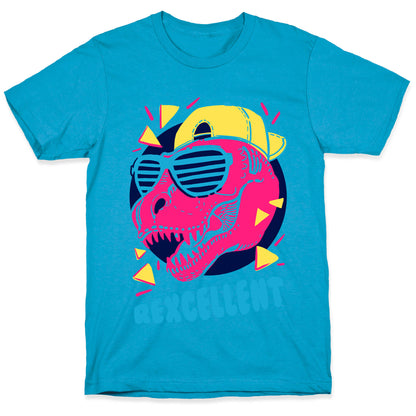 T-Rexcellent 90's Dinosaur Tyrannosaurus Unisex Triblend Tee