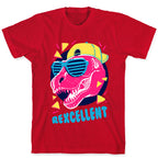 T-Rexcellent 90's Dinosaur Tyrannosaurus T-Shirt