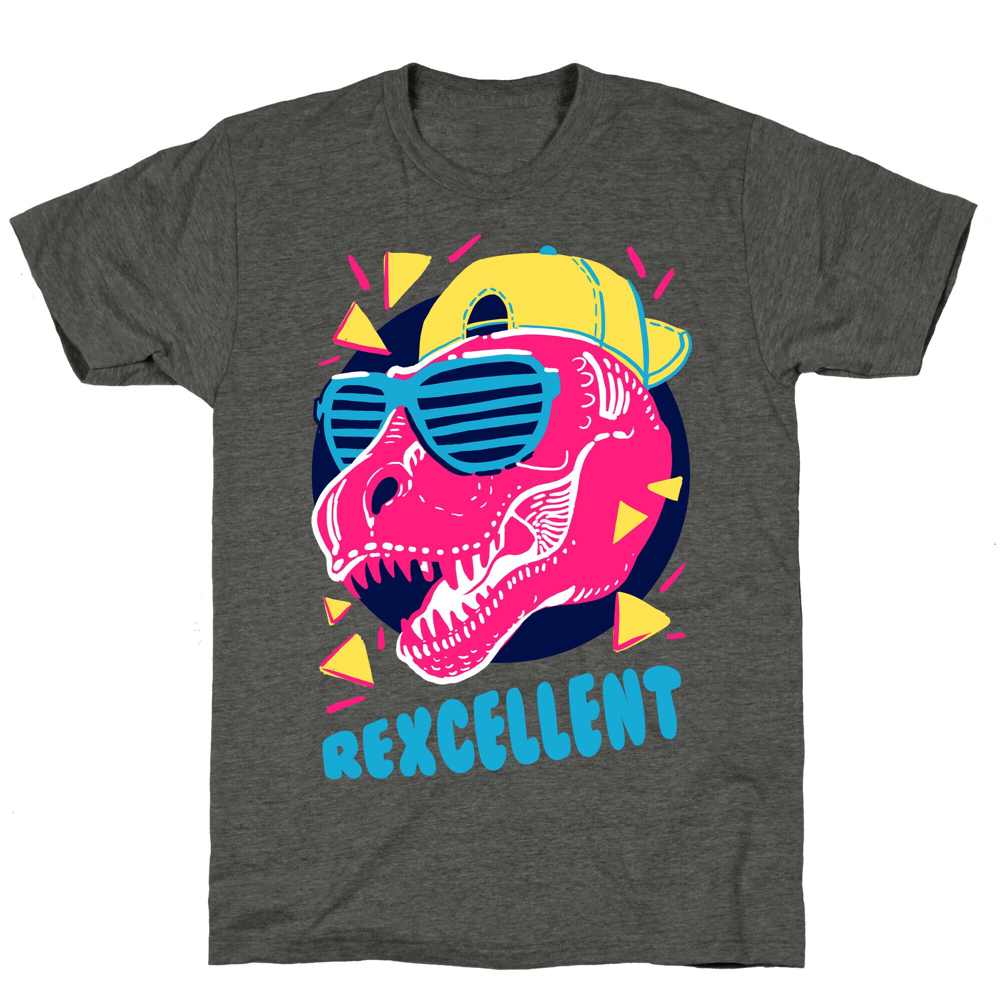 T-Rexcellent 90's Dinosaur Tyrannosaurus Unisex Triblend Tee