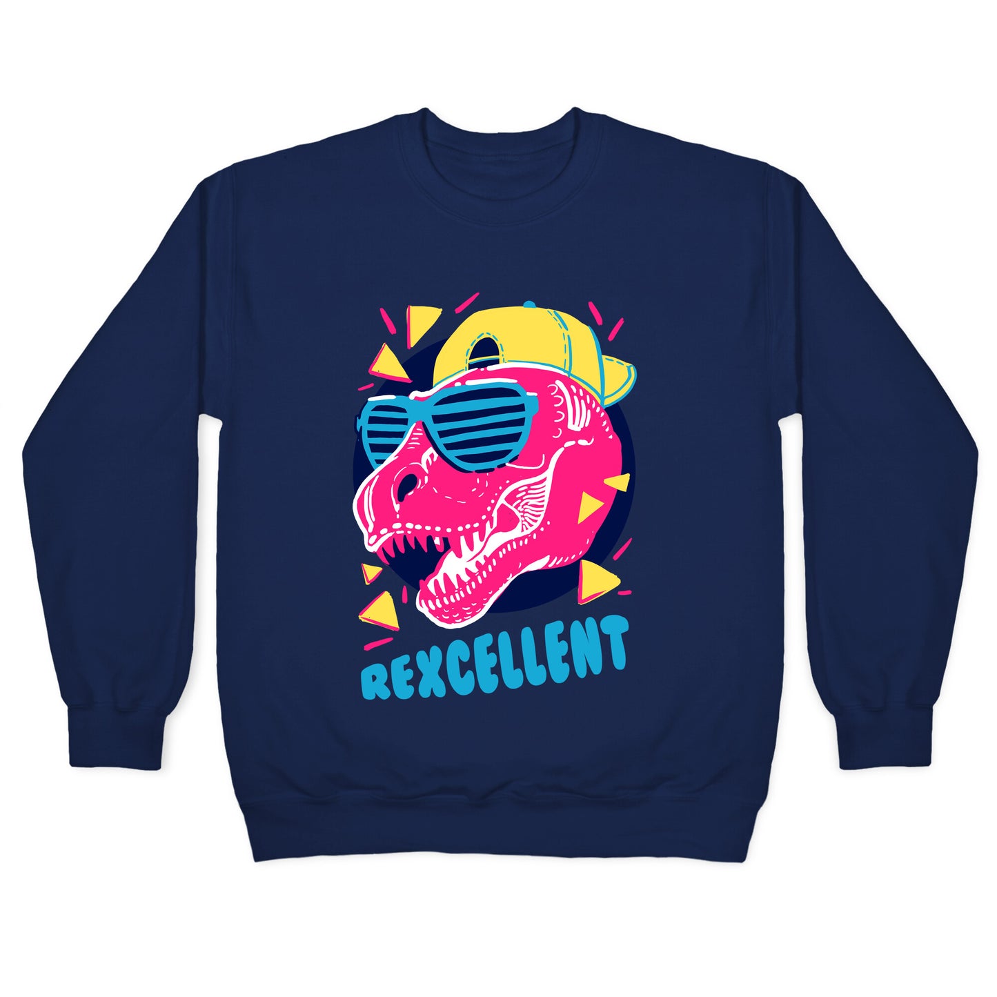 T-Rexcellent 90's Dinosaur Tyrannosaurus Crewneck Sweatshirt