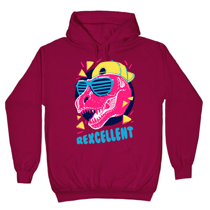 T-Rexcellent 90's Dinosaur Tyrannosaurus Hoodie