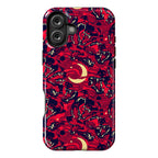 Occult Werewolf Moon Pattern Phone Case