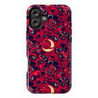Occult Werewolf Moon Pattern Phone Case