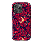 Occult Werewolf Moon Pattern Phone Case
