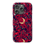 Occult Werewolf Moon Pattern Phone Case