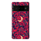 Occult Werewolf Moon Pattern Phone Case