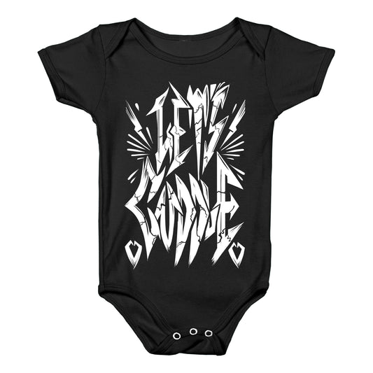 Let's Cuddle (Metal) Baby One Piece