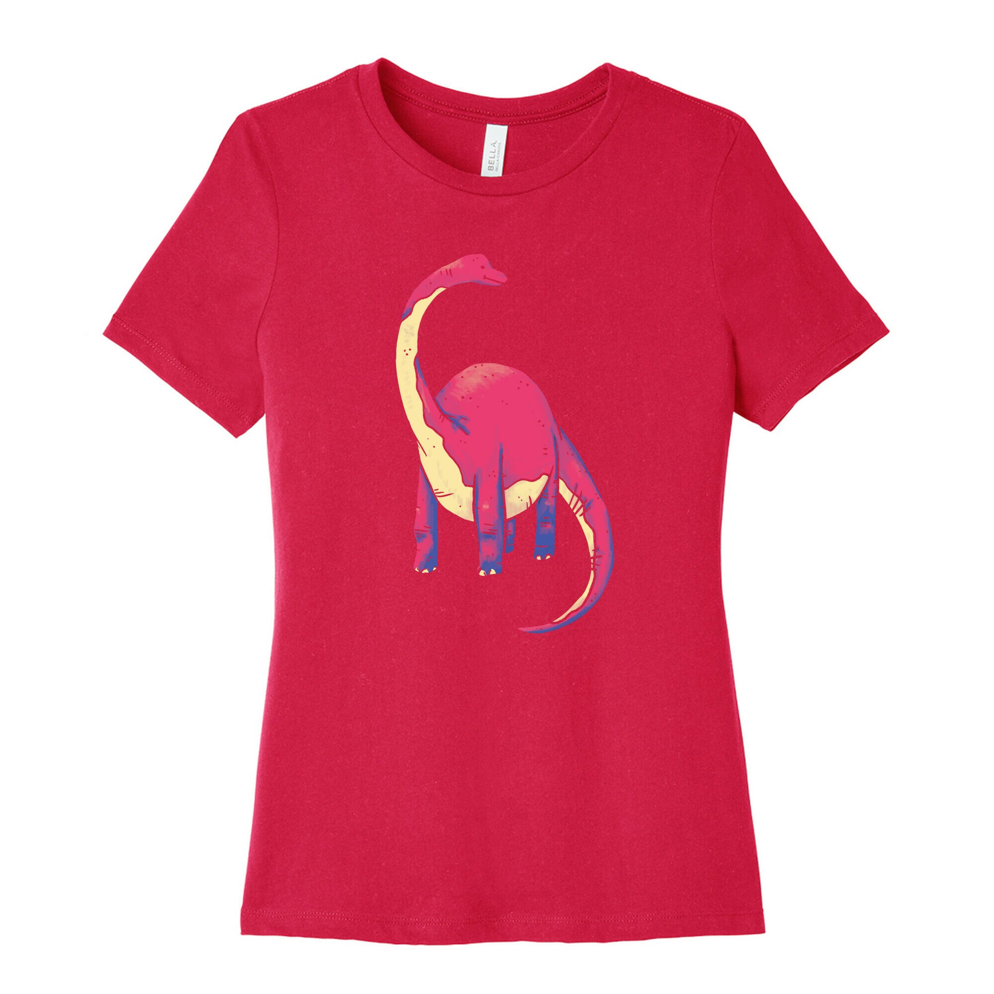 Derpy Dinosaur Women's Cotton Tee