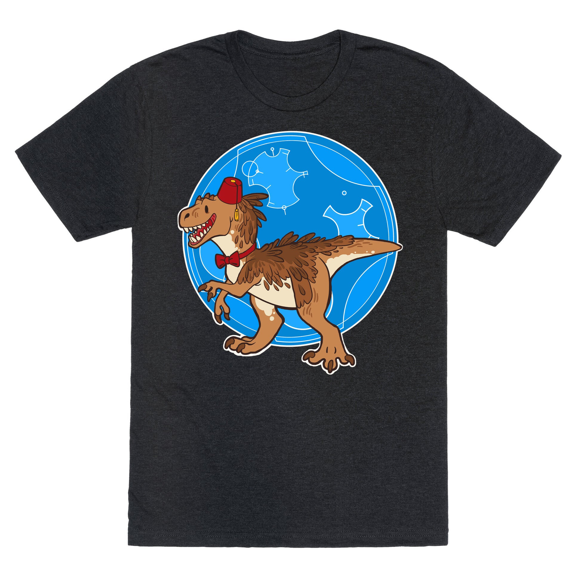 Dinosaur Doctor Who Unisex Triblend Tee