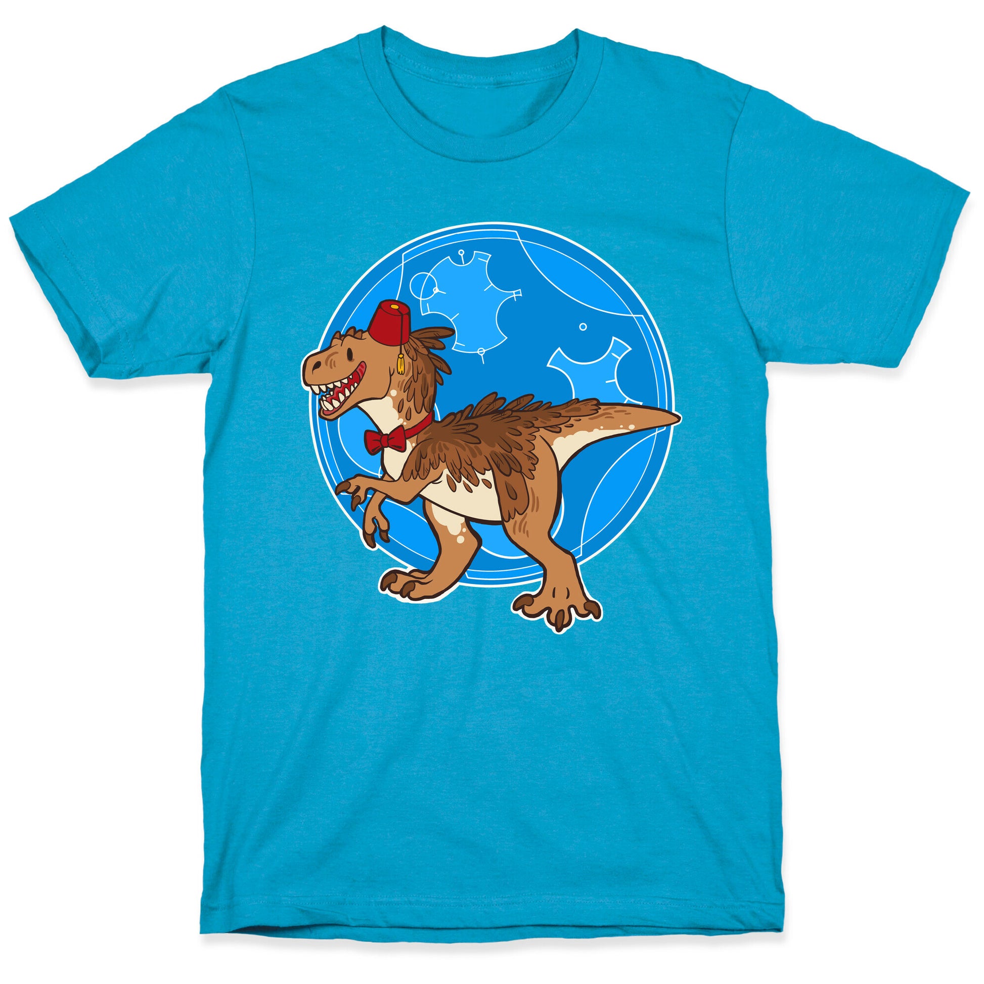 Dinosaur Doctor Who Unisex Triblend Tee