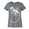 Floral Dinosaur Women's Cotton Tee