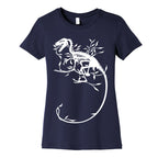 Floral Dinosaur Women's Cotton Tee