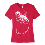 Floral Dinosaur Women's Cotton Tee