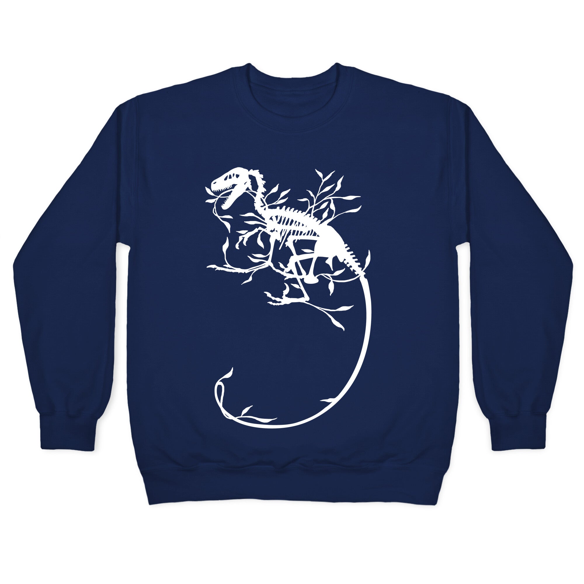 Floral Dinosaur Crewneck Sweatshirt