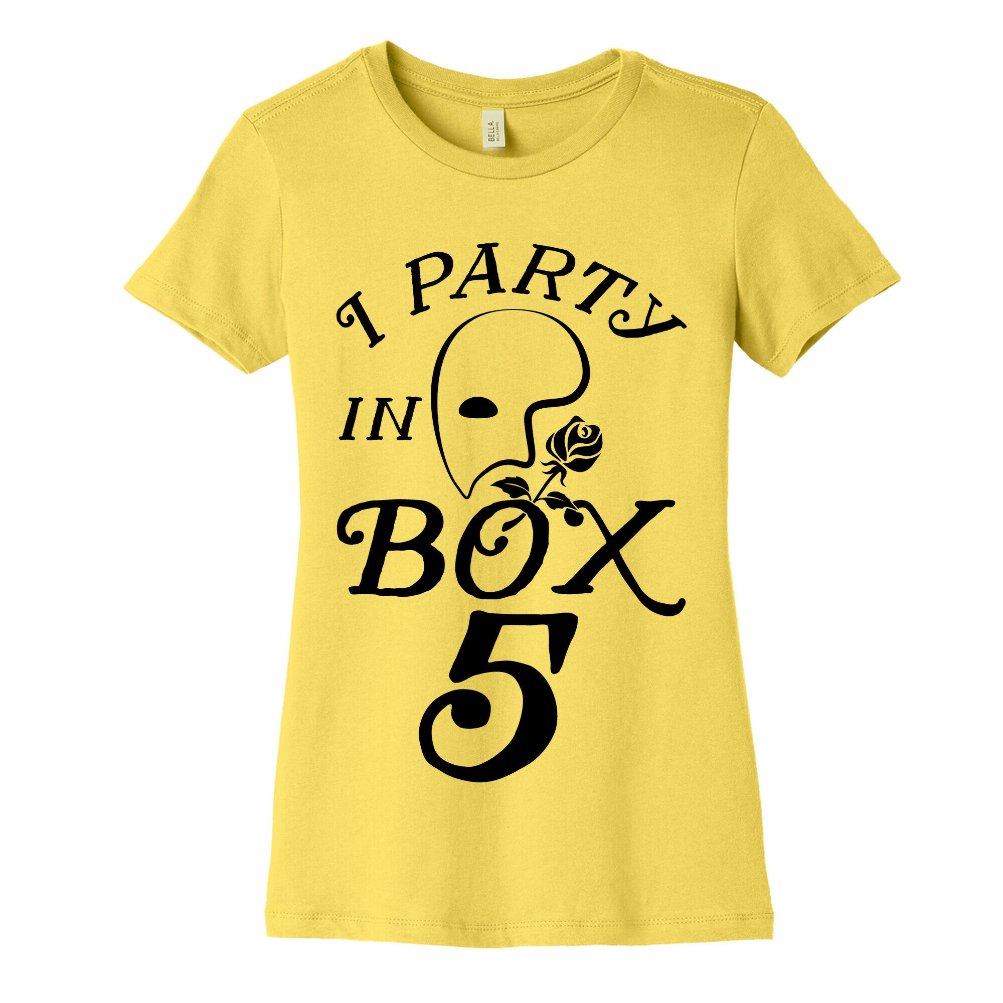 I Party In Box 5 Women's Cotton Tee
