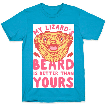 My Lizard's Beard is Better Than Yours Unisex Triblend Tee
