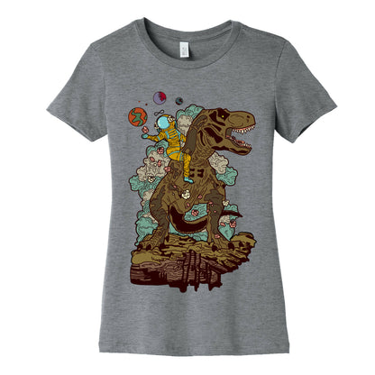 Dinosaur Strength Tarot Women's Cotton Tee