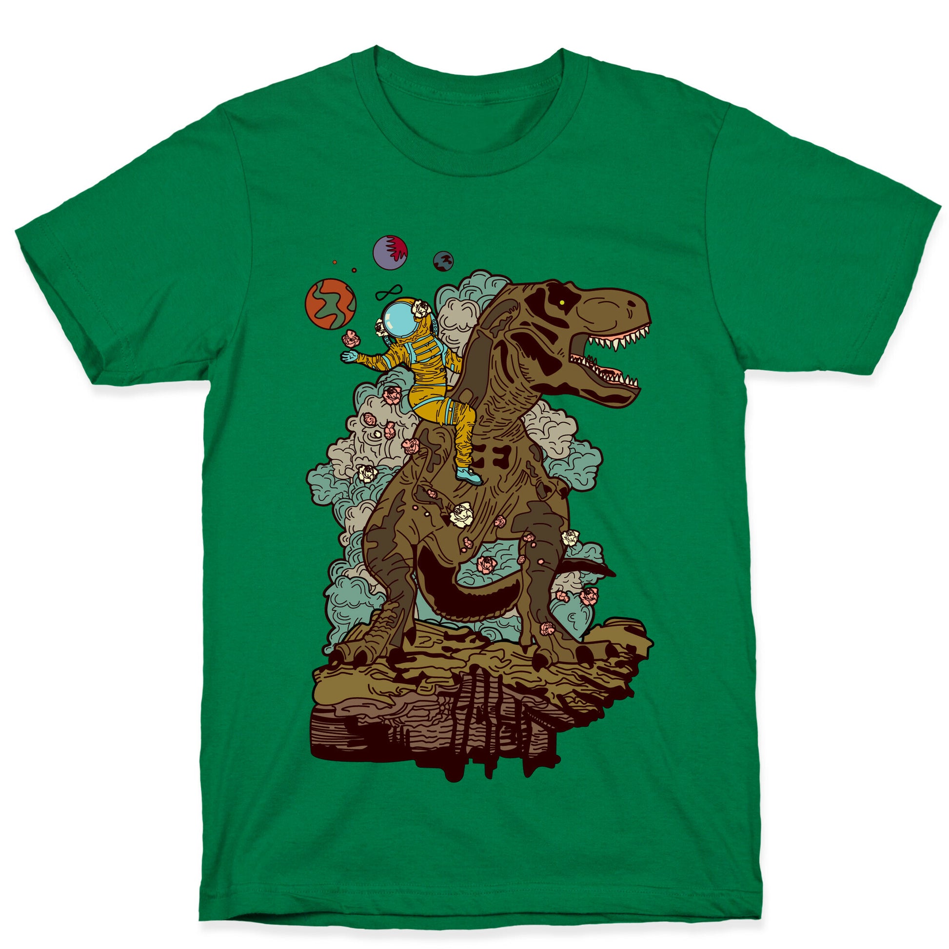 Dinosaur Strength Tarot T-Shirt