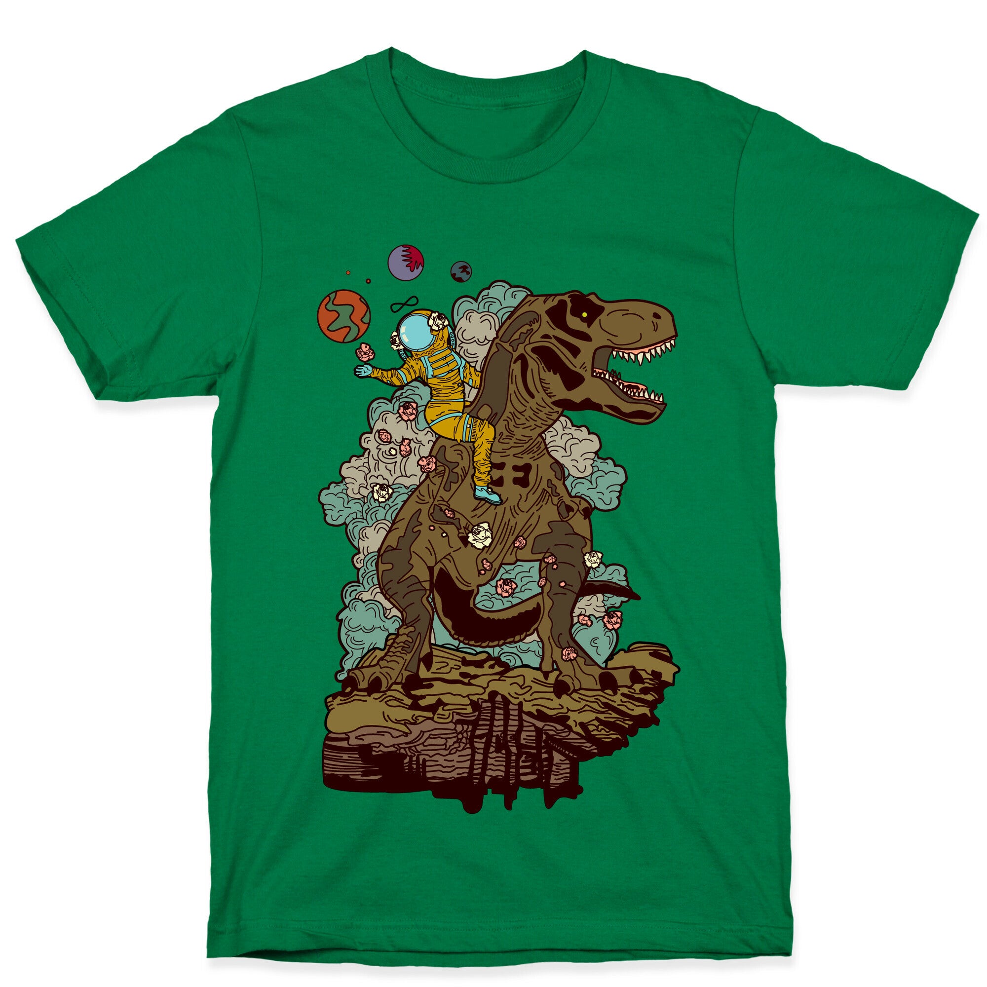 Dinosaur Strength Tarot T-Shirt