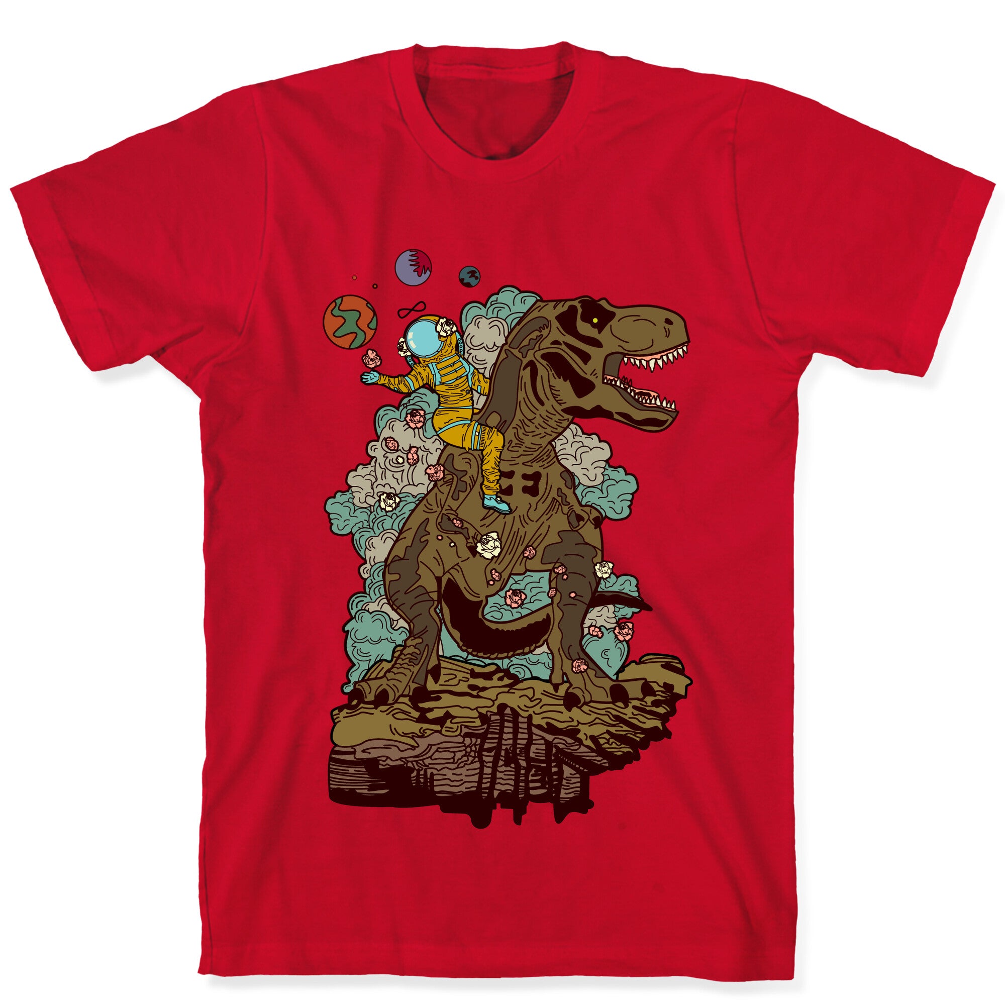 Dinosaur Strength Tarot T-Shirt